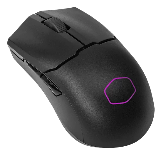 Cooler Master MM712 Lightweight Wireless Black Gaming Mouse - 59g, 19000 dpi, RGB, PixArt Optical Sensor, Pure PTFE Mouse Feet 1 Cooler Master MM712 Lightweight Wireless Black Gaming Mouse - 59g, 19000 dpi, RGB, PixArt Optical Sensor, Pure PTFE Mouse Feet