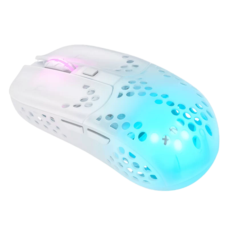 CHERRY Xtrfy MZ1 RGB Wireless Ultra-light Gaming Mouse (Designed by Rocket Jump Ninja) - 2.4 GHz lag-free, Modular shell, 62g 2 CHERRY Xtrfy MZ1 RGB Wireless Ultra-light Gaming Mouse (Designed by Rocket Jump Ninja) - 2.4 GHz lag-free, Modular shell, 62g - Ảnh 2