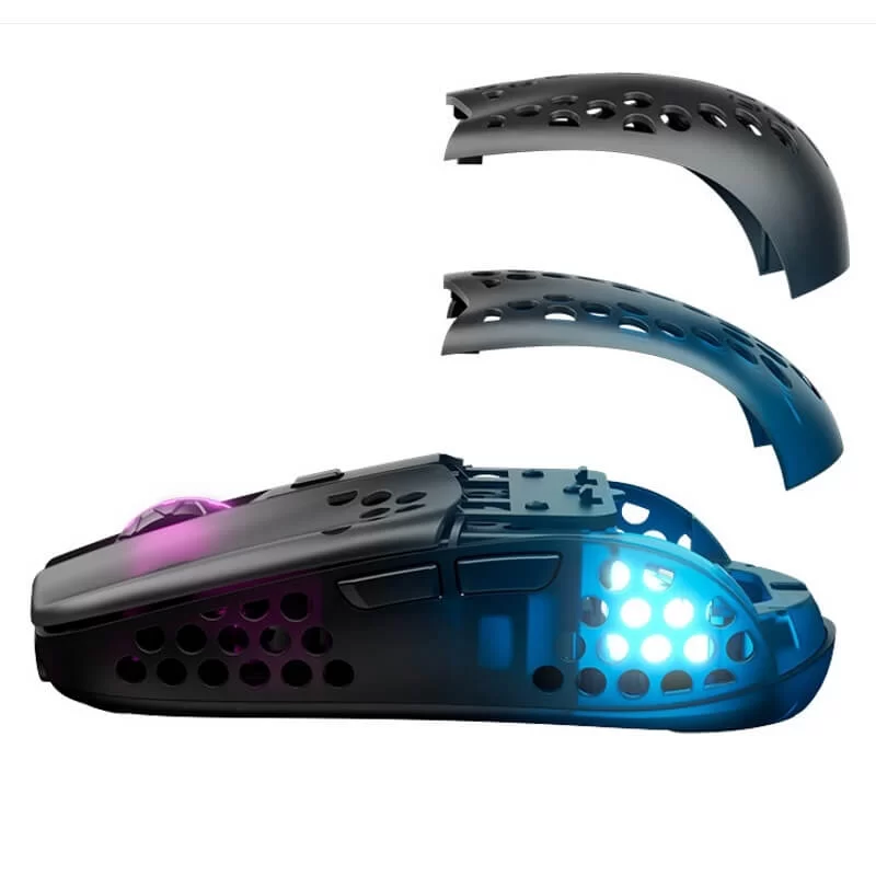 CHERRY Xtrfy MZ1 RGB Wireless Ultra-light Gaming Mouse (Designed by Rocket Jump Ninja) - 2.4 GHz lag-free, Modular shell, 62g 11 CHERRY Xtrfy MZ1 RGB Wireless Ultra-light Gaming Mouse (Designed by Rocket Jump Ninja) - 2.4 GHz lag-free, Modular shell, 62g - Ảnh 11