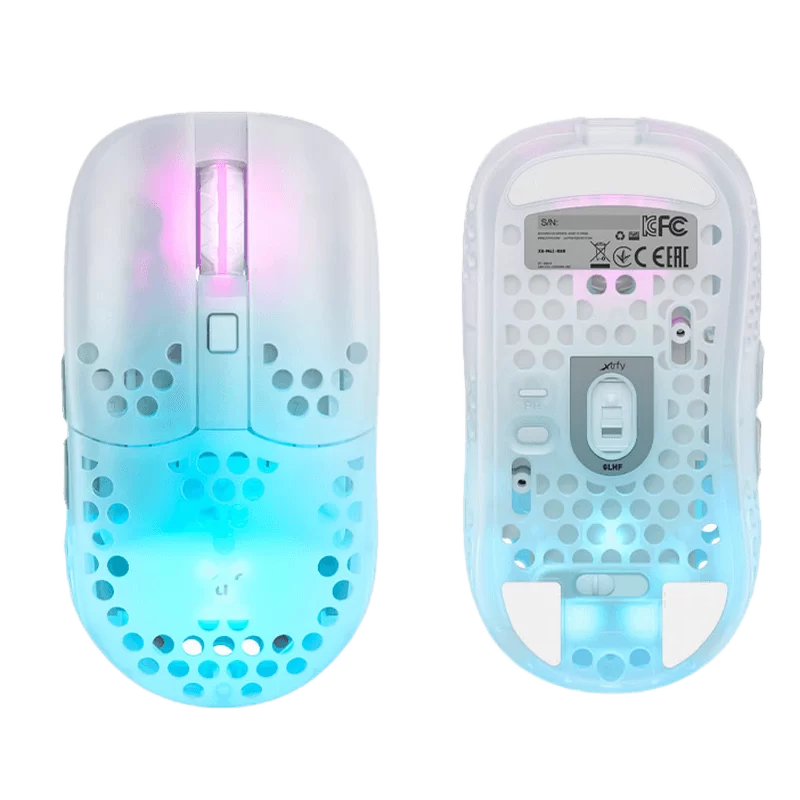 CHERRY Xtrfy MZ1 RGB Wireless Ultra-light Gaming Mouse (Designed by Rocket Jump Ninja) - 2.4 GHz lag-free, Modular shell, 62g 14 CHERRY Xtrfy MZ1 RGB Wireless Ultra-light Gaming Mouse (Designed by Rocket Jump Ninja) - 2.4 GHz lag-free, Modular shell, 62g - Ảnh 14