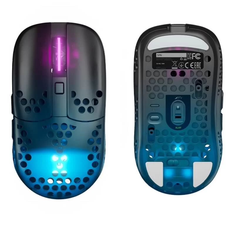 CHERRY Xtrfy MZ1 RGB Wireless Ultra-light Gaming Mouse (Designed by Rocket Jump Ninja) - 2.4 GHz lag-free, Modular shell, 62g 15 CHERRY Xtrfy MZ1 RGB Wireless Ultra-light Gaming Mouse (Designed by Rocket Jump Ninja) - 2.4 GHz lag-free, Modular shell, 62g - Ảnh 15