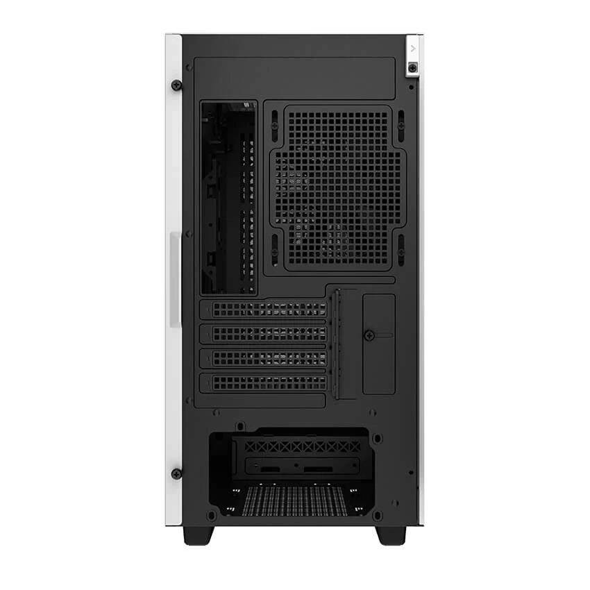 DEEPCOOL CH370 WH Compact Powerhouse Case - White, Tempered Glass, M-ATX Case, 1x120mm fan includes 12 DEEPCOOL CH370 WH Compact Powerhouse Case - White, Tempered Glass, M-ATX Case, 1x120mm fan includes - Ảnh 12