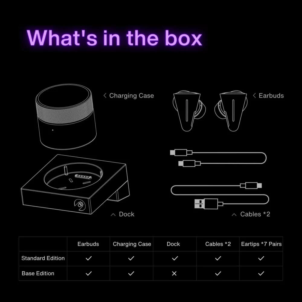 ANGRY MIAO CYBERBLADE Ghost White Wireless Gaming Earbuds - Active Noise Cancelling, Bluetooth Earbuds with Microphone, 36ms Low Latency 5 ANGRY MIAO CYBERBLADE Ghost White Wireless Gaming Earbuds - Active Noise Cancelling, Bluetooth Earbuds with Microphone, 36ms Low Latency - Ảnh 5