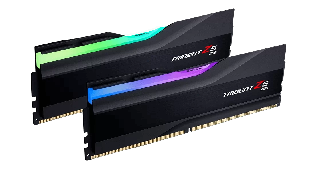 G.Skill Trident Z5 RGB Black 32GB (2x16GB) Memory Kit - Intel XMP, 6400MHz CL32 (F5-6400J3239G16GX2-TZ5RK) 4 G.Skill Trident Z5 RGB Black 32GB (2x16GB) Memory Kit - Intel XMP, 6400MHz CL32 (F5-6400J3239G16GX2-TZ5RK) - Ảnh 4