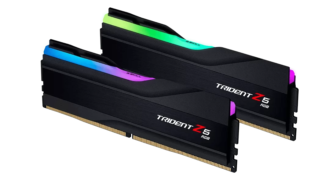 G.Skill Trident Z5 RGB Black 32GB (2x16GB) Memory Kit - Intel XMP, 6400MHz CL32 (F5-6400J3239G16GX2-TZ5RK) 3 G.Skill Trident Z5 RGB Black 32GB (2x16GB) Memory Kit - Intel XMP, 6400MHz CL32 (F5-6400J3239G16GX2-TZ5RK) - Ảnh 3