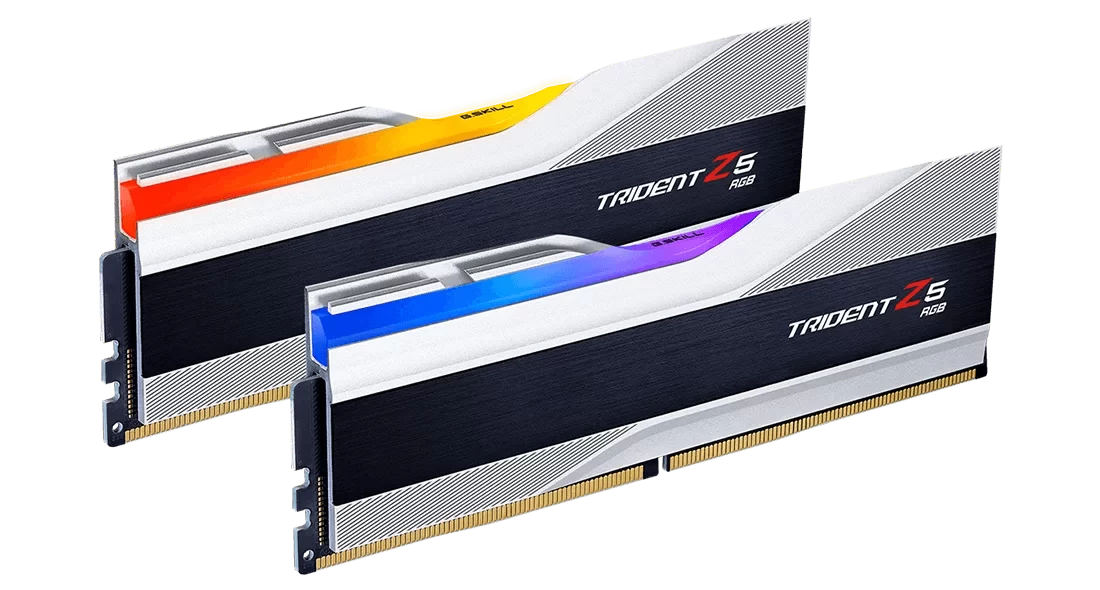 G.Skill Trident Z5 RGB Silver 32GB (2x16GB) Memory Kit - Intel XMP, 5600MHz CL40 (F5-5600J4040C16GX2-TZ5RS) 4 G.Skill Trident Z5 RGB Silver 32GB (2x16GB) Memory Kit - Intel XMP, 5600MHz CL40 (F5-5600J4040C16GX2-TZ5RS) - Ảnh 4