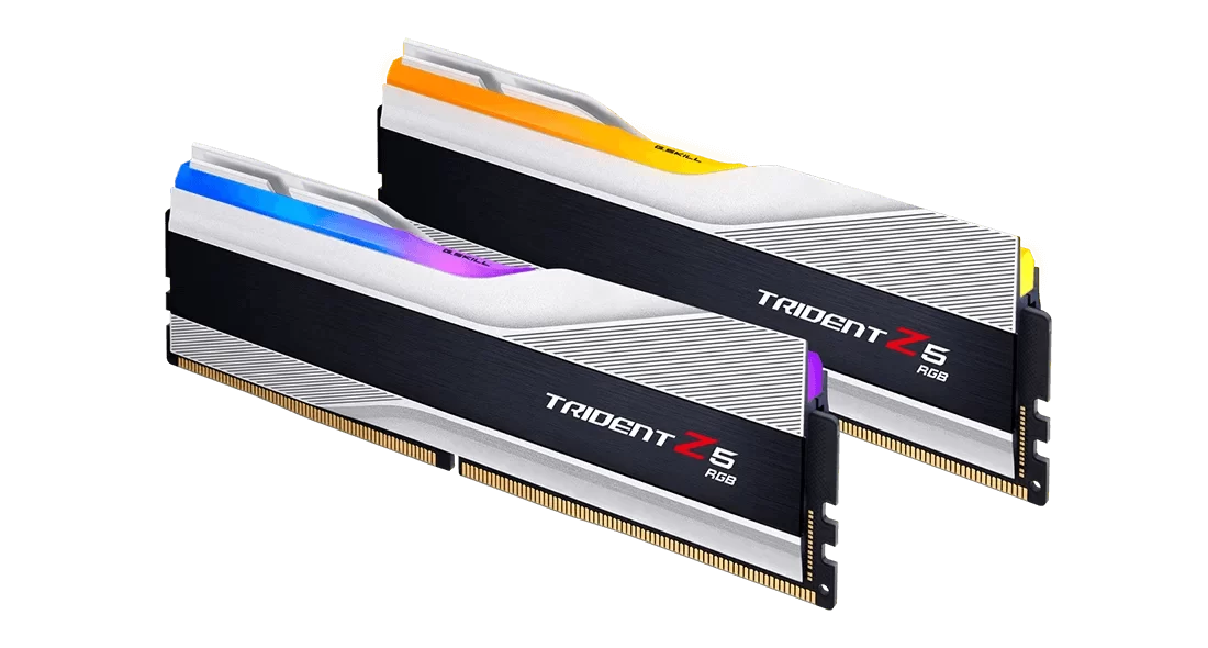 G.Skill Trident Z5 RGB Silver 32GB (2x16GB) Memory Kit - Intel XMP, 5600MHz CL40 (F5-5600J4040C16GX2-TZ5RS) 3 G.Skill Trident Z5 RGB Silver 32GB (2x16GB) Memory Kit - Intel XMP, 5600MHz CL40 (F5-5600J4040C16GX2-TZ5RS) - Ảnh 3