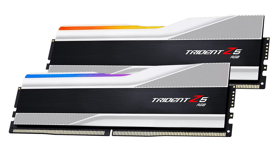 G.Skill Trident Z5 RGB Silver 32GB (2x16GB) Memory Kit - Intel XMP, 5600MHz CL40 (F5-5600J4040C16GX2-TZ5RS) 2 G.Skill Trident Z5 RGB Silver 32GB (2x16GB) Memory Kit - Intel XMP, 5600MHz CL40 (F5-5600J4040C16GX2-TZ5RS) - Ảnh 2