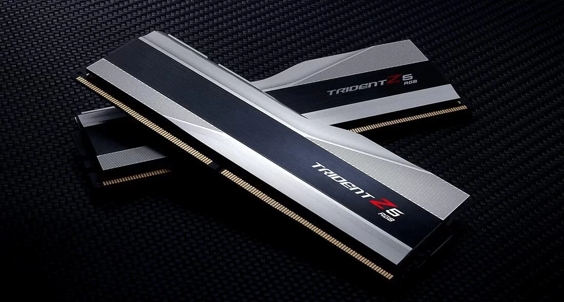 G.Skill Trident Z5 RGB Silver 32GB (2x16GB) Memory Kit - Intel XMP, 5600MHz CL40 (F5-5600J4040C16GX2-TZ5RS) 6 G.Skill Trident Z5 RGB Silver 32GB (2x16GB) Memory Kit - Intel XMP, 5600MHz CL40 (F5-5600J4040C16GX2-TZ5RS) - Ảnh 6