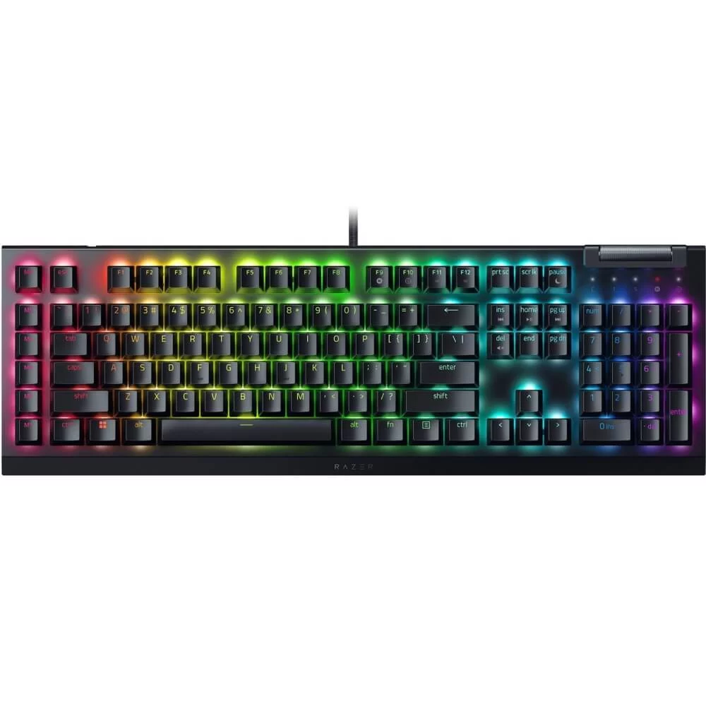 Razer BlackWidow V4 X Gaming Mechanical Keyboard - Black, Full Size Wired, Chroma RGB, Razer Switch 2 Razer BlackWidow V4 X Gaming Mechanical Keyboard - Black, Full Size Wired, Chroma RGB, Razer Switch - Ảnh 2