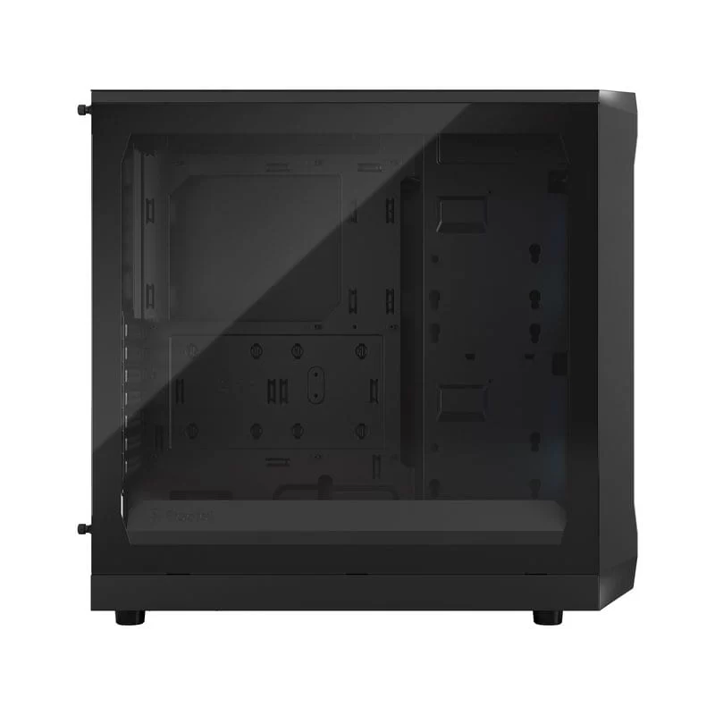 Fractal Design Focus 2 RGB Black TG Clear Tint - Tempered Glass ATX Mid Tower Gaming Case - 2x Aspect 14 RGB included 4 Fractal Design Focus 2 RGB Black TG Clear Tint - Tempered Glass ATX Mid Tower Gaming Case - 2x Aspect 14 RGB included - Ảnh 4