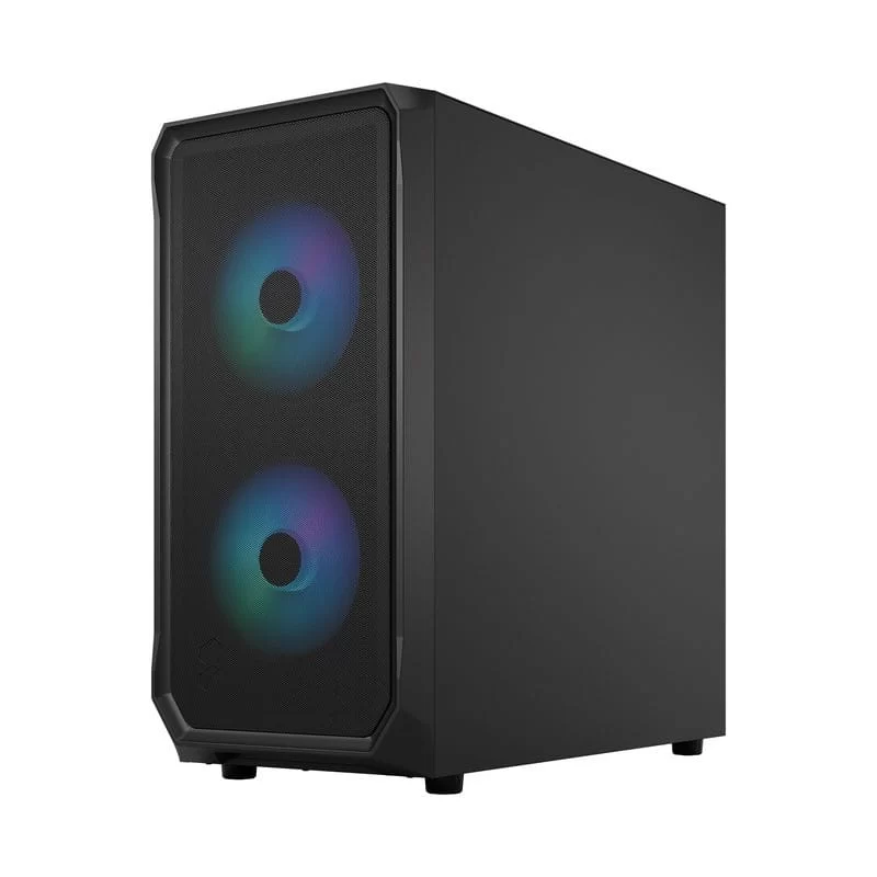 Fractal Design Focus 2 RGB Black TG Clear Tint - Tempered Glass ATX Mid Tower Gaming Case - 2x Aspect 14 RGB included 7 Fractal Design Focus 2 RGB Black TG Clear Tint - Tempered Glass ATX Mid Tower Gaming Case - 2x Aspect 14 RGB included - Ảnh 7