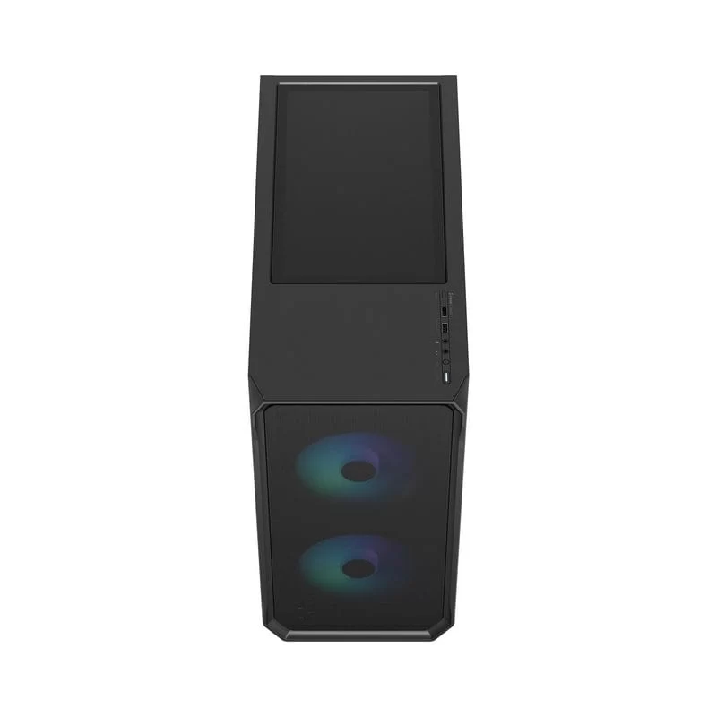 Fractal Design Focus 2 RGB Black TG Clear Tint - Tempered Glass ATX Mid Tower Gaming Case - 2x Aspect 14 RGB included 9 Fractal Design Focus 2 RGB Black TG Clear Tint - Tempered Glass ATX Mid Tower Gaming Case - 2x Aspect 14 RGB included - Ảnh 9