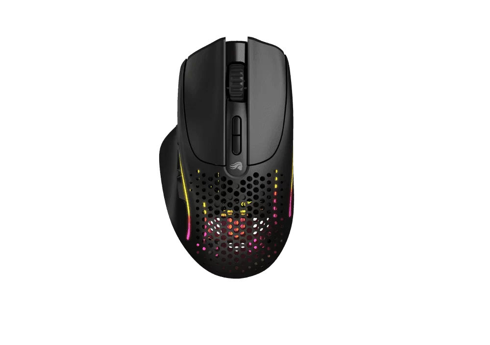 Glorious Model I 2 Wireless Ultralight Ergonormic Gaming Mouse - Mattle Black, RGB, 75 grams, 9 Progammable buttons, 16 Configurations with Layer Shift