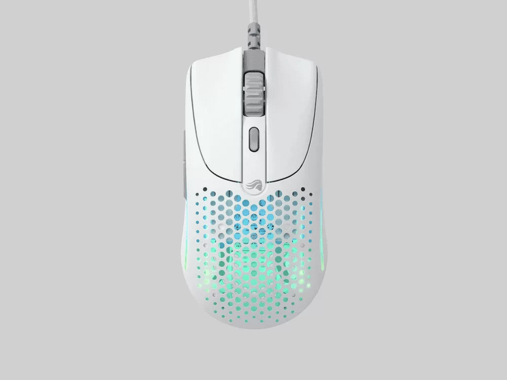 Glorious Model O 2 Ultralight Ambidextrous Gaming Mouse - Mattle White, RGB, 59 grams, 26000 DPI BAMF 2.0 Sensor, Frictionless G-Skates mouse feet (100% PTFE ), Ultra-flexible Ascended Cable 7 Glorious Model O 2 Ultralight Ambidextrous Gaming Mouse - Mattle White, RGB, 59 grams, 26000 DPI BAMF 2.0 Sensor, Frictionless G-Skates mouse feet (100% PTFE ), Ultra-flexible Ascended Cable - Ảnh 7