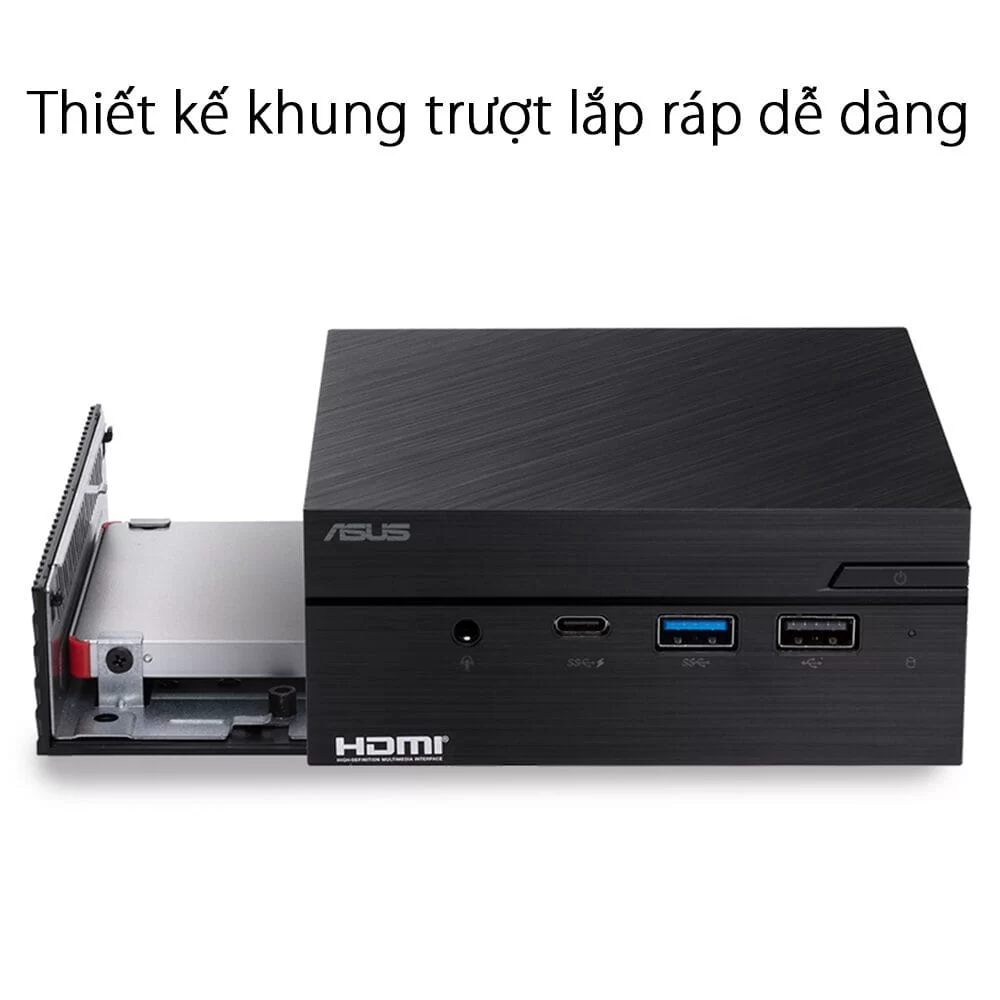 ASUS PN60-BB5086MV Barebone Mini PC - Intel i5-8250U, Intel 802.11AC,BT, VESA MOUNT, VGA port Configurable, w/o Keyboard Mouse 3 ASUS PN60-BB5086MV Barebone Mini PC - Intel i5-8250U, Intel 802.11AC,BT, VESA MOUNT, VGA port Configurable, w/o Keyboard Mouse - Ảnh 3