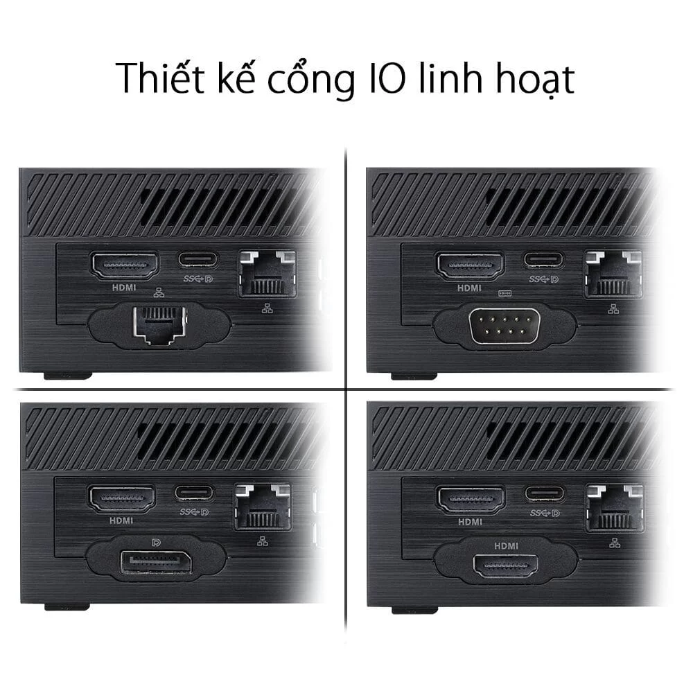 ASUS PN60-BB5086MV Barebone Mini PC - Intel i5-8250U, Intel 802.11AC,BT, VESA MOUNT, VGA port Configurable, w/o Keyboard Mouse 4 ASUS PN60-BB5086MV Barebone Mini PC - Intel i5-8250U, Intel 802.11AC,BT, VESA MOUNT, VGA port Configurable, w/o Keyboard Mouse - Ảnh 4