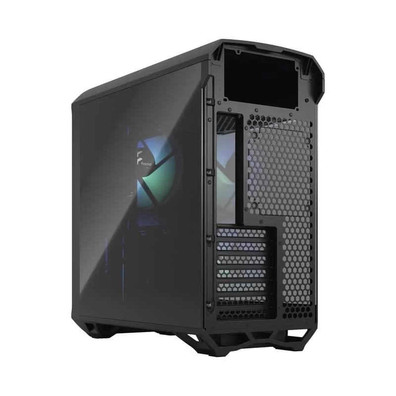 Fractal Design Torrent Compact Black RGB TG Light Tint ATX Airflow Mid Tower PC Gaming Case - Light Tint Tempered Glass Side Panels 8 Fractal Design Torrent Compact Black RGB TG Light Tint ATX Airflow Mid Tower PC Gaming Case - Light Tint Tempered Glass Side Panels - Ảnh 8