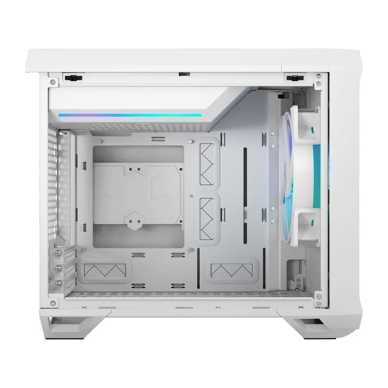 Fractal Design Torrent Nano RGB White TG Clear Tint mITX Airflow Mini Tower PC Gaming Case - Clear Tint Tempered Glass Side Panels 14 Fractal Design Torrent Nano RGB White TG Clear Tint mITX Airflow Mini Tower PC Gaming Case - Clear Tint Tempered Glass Side Panels - Ảnh 14