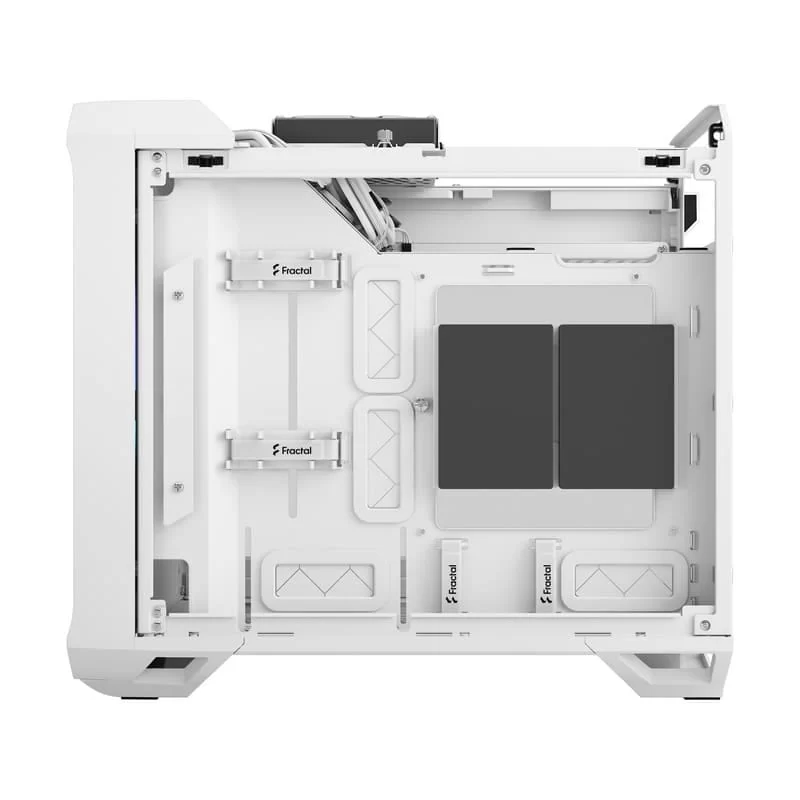 Fractal Design Torrent Nano RGB White TG Clear Tint mITX Airflow Mini Tower PC Gaming Case - Clear Tint Tempered Glass Side Panels 21 Fractal Design Torrent Nano RGB White TG Clear Tint mITX Airflow Mini Tower PC Gaming Case - Clear Tint Tempered Glass Side Panels - Ảnh 21