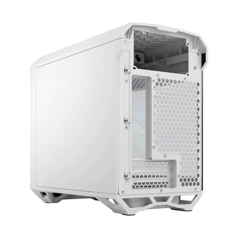 Fractal Design Torrent Nano RGB White TG Clear Tint mITX Airflow Mini Tower PC Gaming Case - Clear Tint Tempered Glass Side Panels 6 Fractal Design Torrent Nano RGB White TG Clear Tint mITX Airflow Mini Tower PC Gaming Case - Clear Tint Tempered Glass Side Panels - Ảnh 6