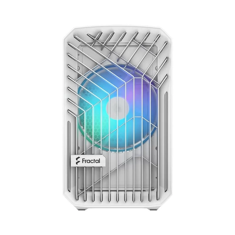 Fractal Design Torrent Nano RGB White TG Clear Tint mITX Airflow Mini Tower PC Gaming Case - Clear Tint Tempered Glass Side Panels 9 Fractal Design Torrent Nano RGB White TG Clear Tint mITX Airflow Mini Tower PC Gaming Case - Clear Tint Tempered Glass Side Panels - Ảnh 9