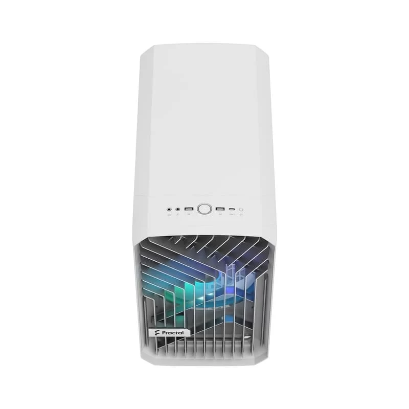Fractal Design Torrent Nano RGB White TG Clear Tint mITX Airflow Mini Tower PC Gaming Case - Clear Tint Tempered Glass Side Panels 10 Fractal Design Torrent Nano RGB White TG Clear Tint mITX Airflow Mini Tower PC Gaming Case - Clear Tint Tempered Glass Side Panels - Ảnh 10