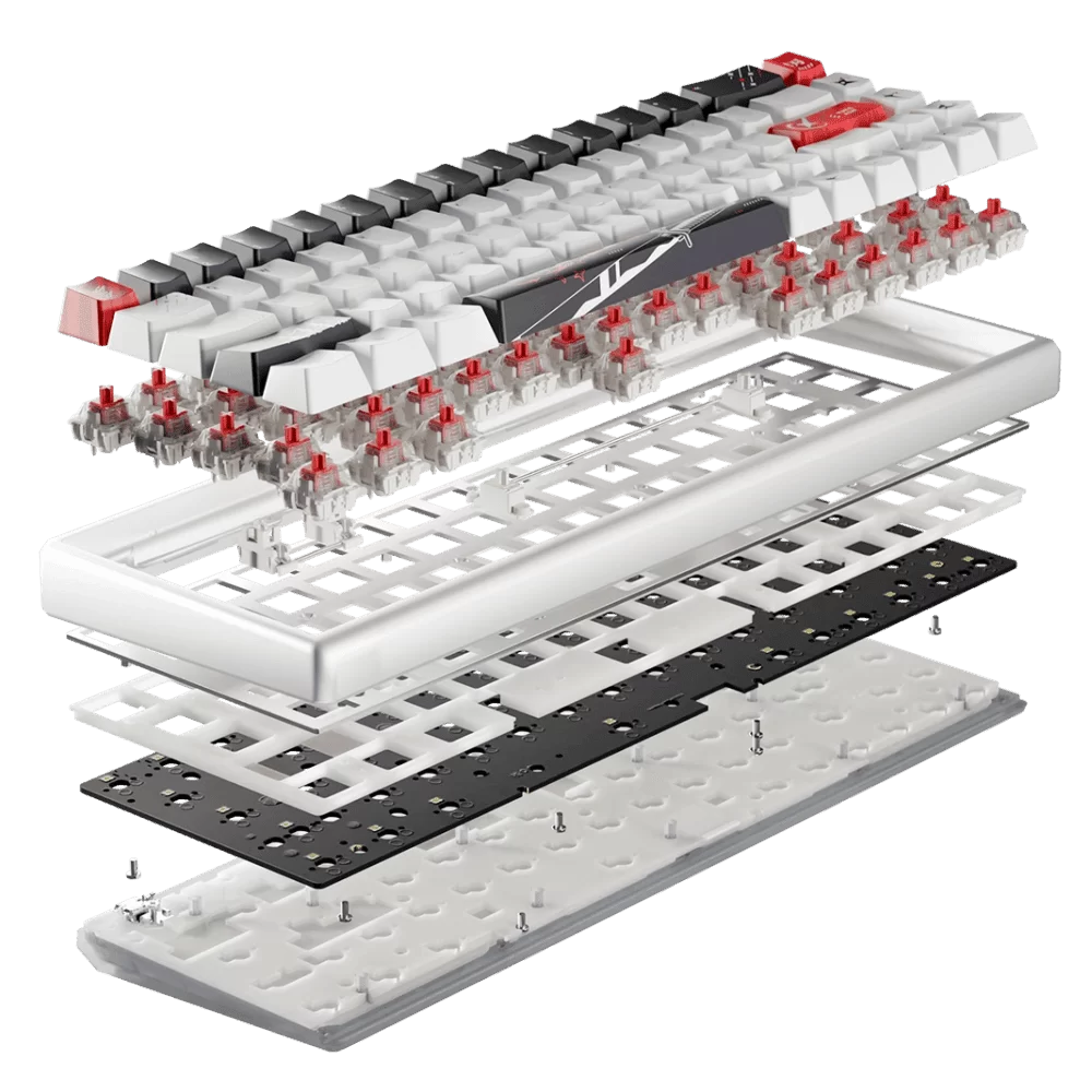 HE Yuki Aim Polar 65 Katana Edition - Hiragana (Limited Edition) Gaming Keyboard - Gateron Crimson Magnetic Switch 7 HE Yuki Aim Polar 65 Katana Edition - Hiragana (Limited Edition) Gaming Keyboard - Gateron Crimson Magnetic Switch - Ảnh 7