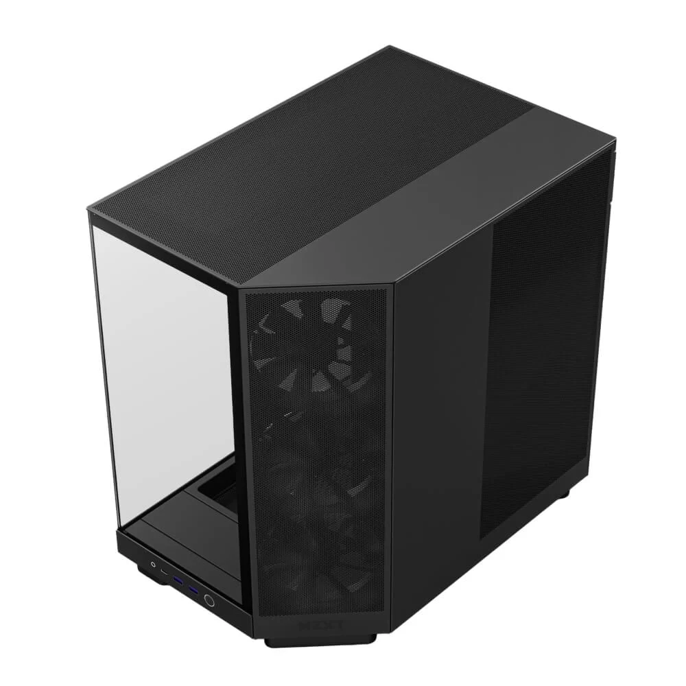 NZXT H6 Flow Black Compact Mid-tower Airflow Case 5 NZXT H6 Flow Black Compact Mid-tower Airflow Case - Ảnh 5