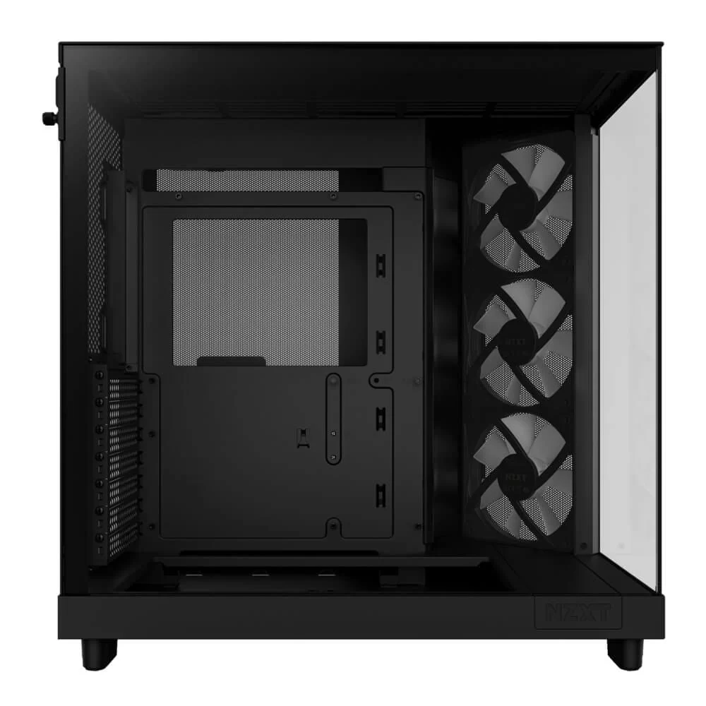 NZXT H6 Flow RGB Black Compact Mid-tower Airflow Case 6 NZXT H6 Flow RGB Black Compact Mid-tower Airflow Case - Ảnh 6