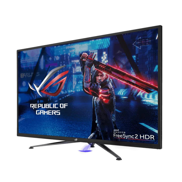 ASUS ROG Strix XG438Q HDR Large Gaming Monitor - 43 Inch, 4K (3840 x 2160), 120 Hz, FreeSync 2 HDR, DisplayHDR 600, DCI-P3 90%, Shadow Boost, 10W Speaker*2, Remote Control 2 ASUS ROG Strix XG438Q HDR Large Gaming Monitor - 43 Inch, 4K (3840 x 2160), 120 Hz, FreeSync 2 HDR, DisplayHDR 600, DCI-P3 90%, Shadow Boost, 10W Speaker*2, Remote Control - Ảnh 2