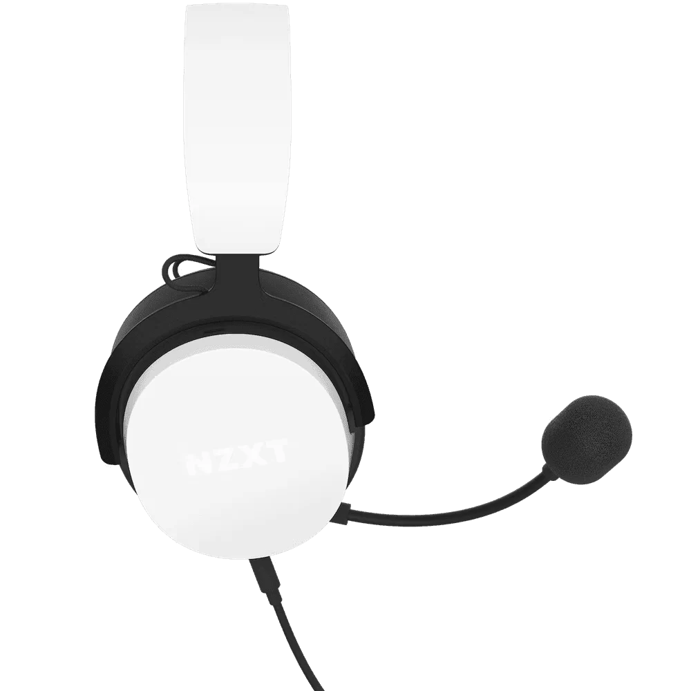 NZXT Relay Headset Wired White 40mm drivers Gaming (AP-WCB40-W2) - Hi-Res Audio Certified, DTS Headphone:X, 7.1 Surround Sound, Lightweight & Comfortable Design, Detachable Microphone 6 NZXT Relay Headset Wired White 40mm drivers Gaming (AP-WCB40-W2) - Hi-Res Audio Certified, DTS Headphone:X, 7.1 Surround Sound, Lightweight & Comfortable Design, Detachable Microphone - Ảnh 6