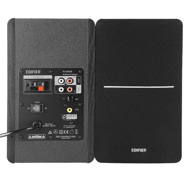 Edifier R1280DB Black 2.0 Powerful Bookshelf Speakers - 2.0, Bluetooth V4.0 5 Edifier R1280DB Black 2.0 Powerful Bookshelf Speakers - 2.0, Bluetooth V4.0 - Ảnh 5