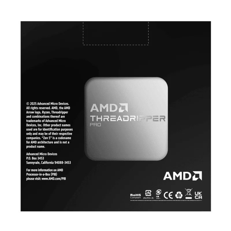 AMD Ryzen Threadripper PRO 9955WX Processor - 16C32T, 4.5GHz Up to 5.4GHz, PCIe 5.0, 80 MB Cache, 350W TDP, chipset support WRX90 TRX50 AMD PRO 695, Shimada Peak Zen5 2 AMD Ryzen Threadripper PRO 9955WX Processor - 16C32T, 4.5GHz Up to 5.4GHz, PCIe 5.0, 80 MB Cache, 350W TDP, chipset support WRX90 TRX50 AMD PRO 695, Shimada Peak Zen5 - Ảnh 2