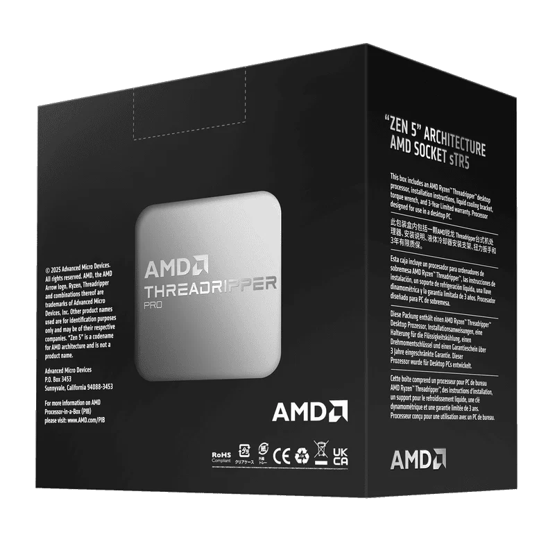 AMD Ryzen Threadripper PRO 9955WX Processor - 16C32T, 4.5GHz Up to 5.4GHz, PCIe 5.0, 80 MB Cache, 350W TDP, chipset support WRX90 TRX50 AMD PRO 695, Shimada Peak Zen5 6 AMD Ryzen Threadripper PRO 9955WX Processor - 16C32T, 4.5GHz Up to 5.4GHz, PCIe 5.0, 80 MB Cache, 350W TDP, chipset support WRX90 TRX50 AMD PRO 695, Shimada Peak Zen5 - Ảnh 6