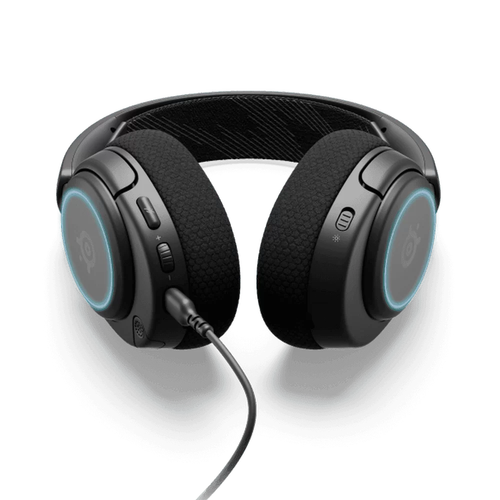 SteelSeries Arctis Nova 3 Black Multi-Platform Premium Wired RGB Gaming Headset - Wired, Lightweight, High Fidelity Drivers, ComfortMAX System, ClearCast Gen 2 noise-cancelling mic 3 SteelSeries Arctis Nova 3 Black Multi-Platform Premium Wired RGB Gaming Headset - Wired, Lightweight, High Fidelity Drivers, ComfortMAX System, ClearCast Gen 2 noise-cancelling mic - Ảnh 3
