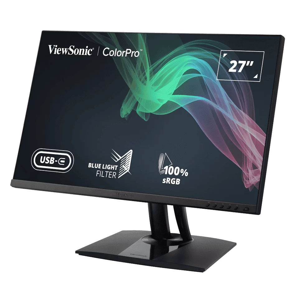 ViewSonic VP2756-2K Monitor - 27 inch, 2K QHD (2560 x 1440) IPS, 60W USB-C, Pantone Validated 100% sRGB, Delta E<2 4 ViewSonic VP2756-2K Monitor - 27 inch, 2K QHD (2560 x 1440) IPS, 60W USB-C, Pantone Validated 100% sRGB, Delta E<2 - Ảnh 4