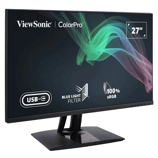 ViewSonic VP2756-2K Monitor - 27 inch, 2K QHD (2560 x 1440) IPS, 60W USB-C, Pantone Validated 100% sRGB, Delta E<2 6 ViewSonic VP2756-2K Monitor - 27 inch, 2K QHD (2560 x 1440) IPS, 60W USB-C, Pantone Validated 100% sRGB, Delta E<2 - Ảnh 6