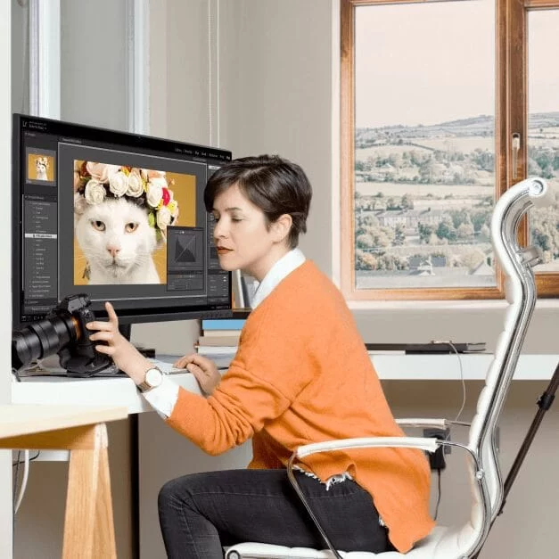 ViewSonic VP2756-2K Monitor - 27 inch, 2K QHD (2560 x 1440) IPS, 60W USB-C, Pantone Validated 100% sRGB, Delta E<2 18 ViewSonic VP2756-2K Monitor - 27 inch, 2K QHD (2560 x 1440) IPS, 60W USB-C, Pantone Validated 100% sRGB, Delta E<2 - Ảnh 18