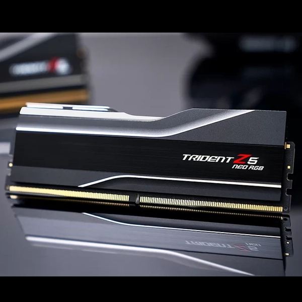 G.Skill Trident Z5 Neo RGB Black 48GB (2x24GB) Memory Kit - AMD EXPO, 5600 CL40 (F5-5600J4040D24GX2-TZ5NR) 8 G.Skill Trident Z5 Neo RGB Black 48GB (2x24GB) Memory Kit - AMD EXPO, 5600 CL40 (F5-5600J4040D24GX2-TZ5NR) - Ảnh 8