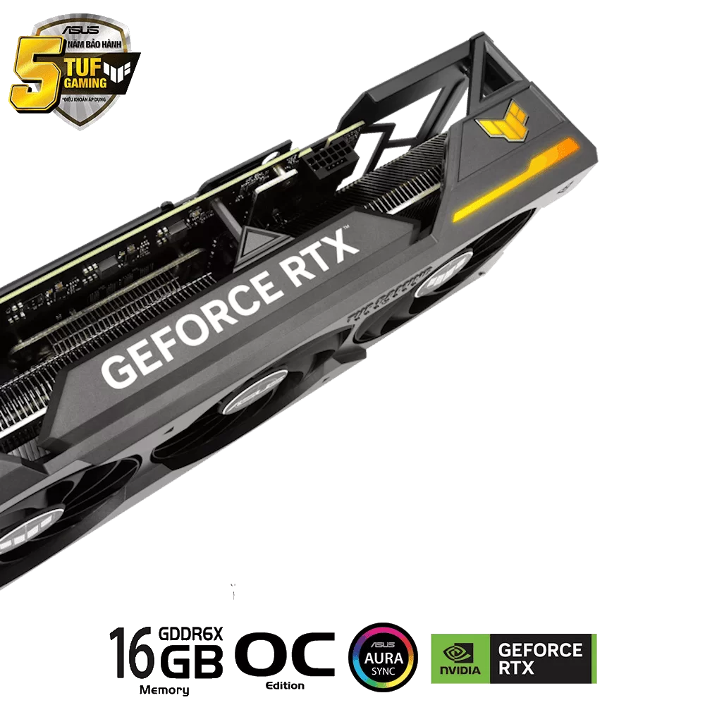 ASUS TUF Gaming GeForce RTX 4070Ti SUPER OC Edition 16GB GDDR6X (TUF-RTX4070TIS-O16G-GAMING) Graphics Card 12 ASUS TUF Gaming GeForce RTX 4070Ti SUPER OC Edition 16GB GDDR6X (TUF-RTX4070TIS-O16G-GAMING) Graphics Card - Ảnh 12