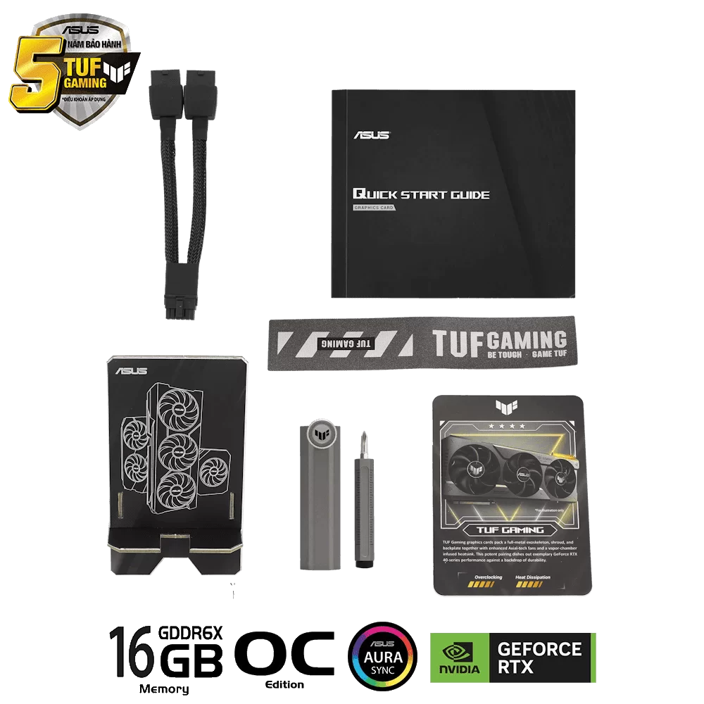 ASUS TUF Gaming GeForce RTX 4070Ti SUPER OC Edition 16GB GDDR6X (TUF-RTX4070TIS-O16G-GAMING) Graphics Card 17 ASUS TUF Gaming GeForce RTX 4070Ti SUPER OC Edition 16GB GDDR6X (TUF-RTX4070TIS-O16G-GAMING) Graphics Card - Ảnh 17