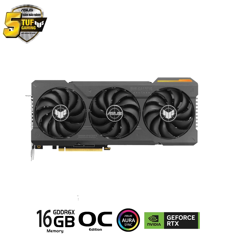 ASUS TUF Gaming GeForce RTX 4070Ti SUPER OC Edition 16GB GDDR6X (TUF-RTX4070TIS-O16G-GAMING) Graphics Card 7 ASUS TUF Gaming GeForce RTX 4070Ti SUPER OC Edition 16GB GDDR6X (TUF-RTX4070TIS-O16G-GAMING) Graphics Card - Ảnh 7