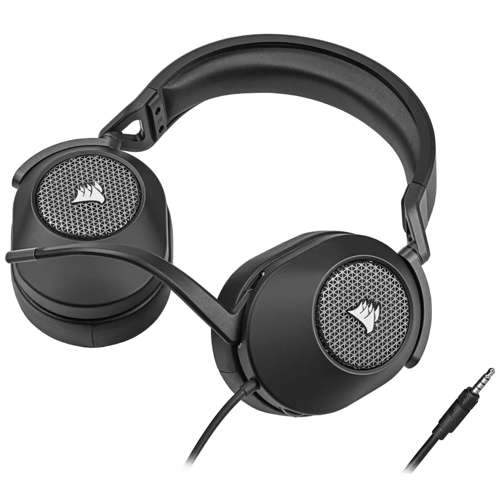 CORSAIR HS65 SURROUND Wired Gaming Headset - Carbon (AP) 4 CORSAIR HS65 SURROUND Wired Gaming Headset - Carbon (AP) - Ảnh 4