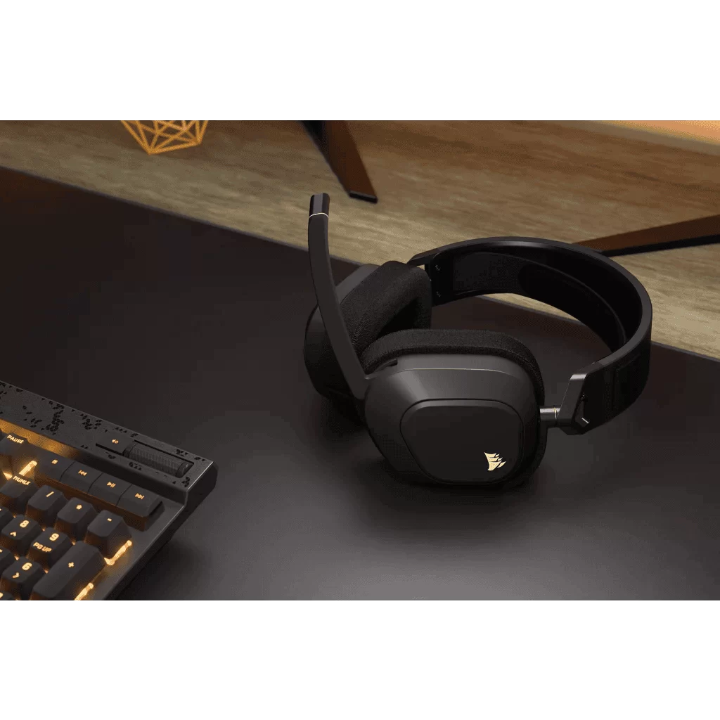 CORSAIR HS80 MAX WIRELESS Gaming Headset - Steel Gray (AP) 3 CORSAIR HS80 MAX WIRELESS Gaming Headset - Steel Gray (AP) - Ảnh 3