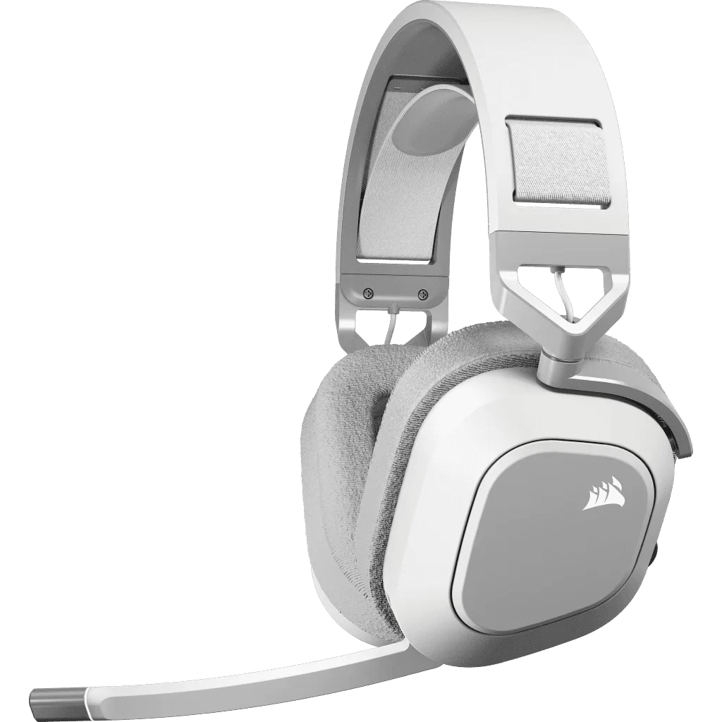 CORSAIR HS80 MAX WIRELESS Gaming Headset - White (AP) 1 CORSAIR HS80 MAX WIRELESS Gaming Headset - White (AP)
