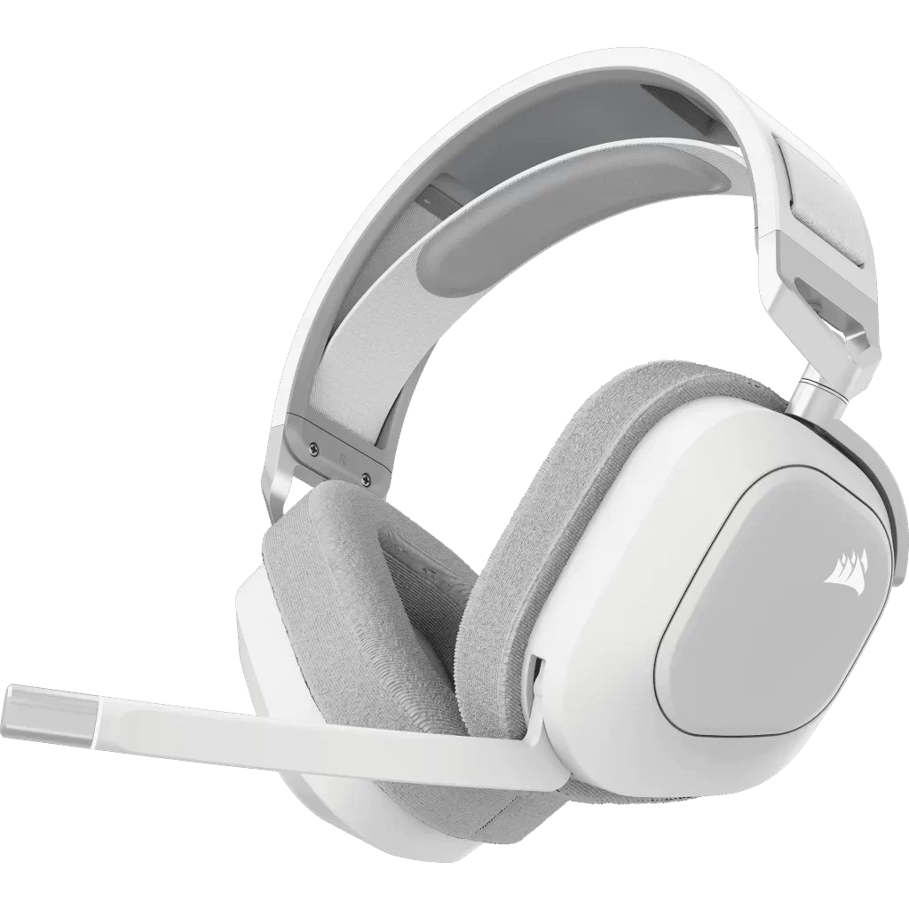 CORSAIR HS80 MAX WIRELESS Gaming Headset - White (AP) 5 CORSAIR HS80 MAX WIRELESS Gaming Headset - White (AP) - Ảnh 5