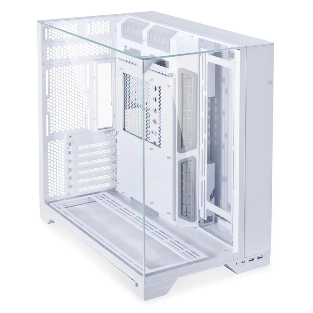 Lian Li O11 Vision White Case - Aluminum, Steel, Tempered Glass ATX Mid Tower 4 Lian Li O11 Vision White Case - Aluminum, Steel, Tempered Glass ATX Mid Tower - Ảnh 4