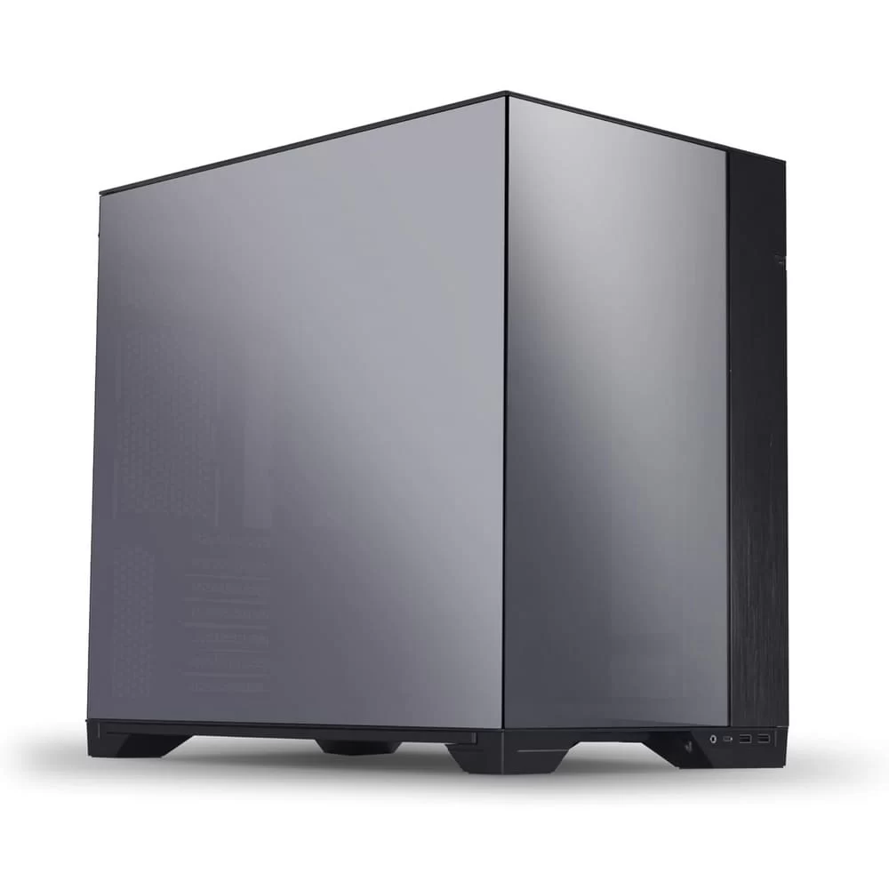 Lian Li O11 Vision Chrome Case - Aluminum, Steel, Tempered Glass ATX Mid Tower 2 Lian Li O11 Vision Chrome Case - Aluminum, Steel, Tempered Glass ATX Mid Tower - Ảnh 2