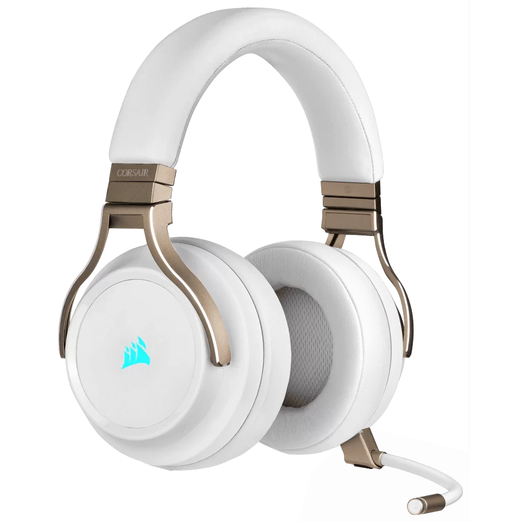 VIRTUOSO RGB WIRELESS High-Fidelity Gaming Headset - Pearl (AP) 5 VIRTUOSO RGB WIRELESS High-Fidelity Gaming Headset - Pearl (AP) - Ảnh 5